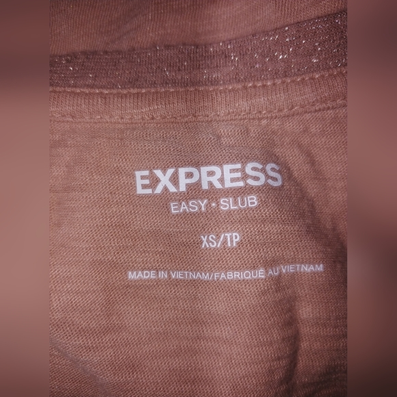 XS Expess Glitter Trim T-shirt - Picture 6 of 6